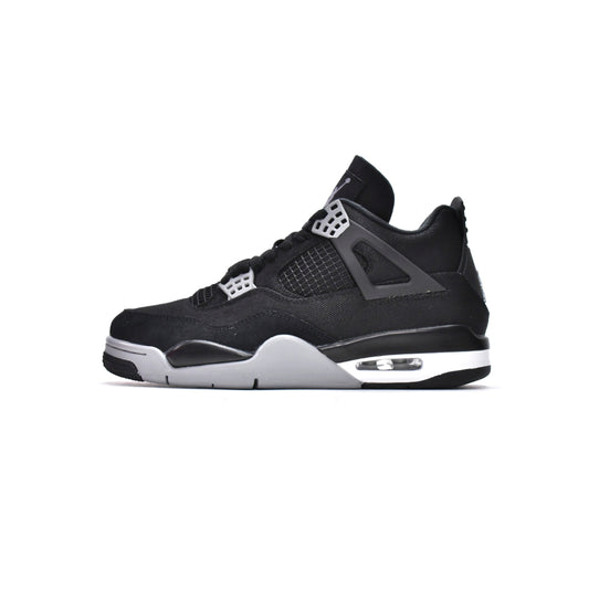 Air Jordan 4 Black Canvas