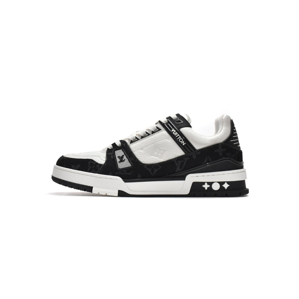 Louis Vuitton Trainer Denim "Black"